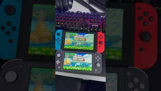 Switch Lite vs Switch  NSMB U Speed test comparison #shortvideo #shorts #short #switch