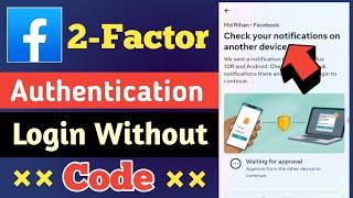 Fix Check Your Notification On Another Device Facebook Problem  Facebook Login Code Problem 2023