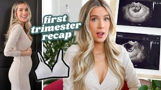 FIRST TRIMESTER RECAP shocking symptoms cravings baby bump  leighannsays