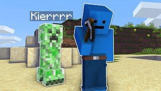 Minecraft Manhunt But You Can Control Mobs...