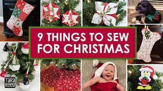 9 Easy Things to Sew for Christmas