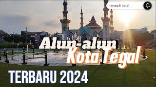 Keliling Alun-alun kota tegal  Terbaru 2024  Tegal Kota Bahari  Rame