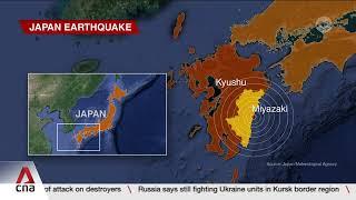 Authorities in Japan issue alert for megaquake after quake strikes Kyushu