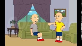 Classic Caillou gets Grounded for nothing