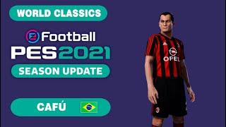 CAFÚ face+stats World Classics How to create in PES 2021