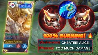 THE MOST ANNOYING ALICE BUILD YOU SHOULD TRY  ALICE BEST BUILD 2023  MOBILE LEGENDS