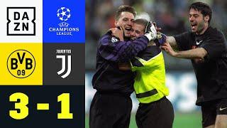 Lars Ricken lupft BVB zum Titel Dortmund - Juventus 31  UEFA Champions League  DAZN Retro
