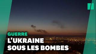 Les images des bombardements russes en Ukraine