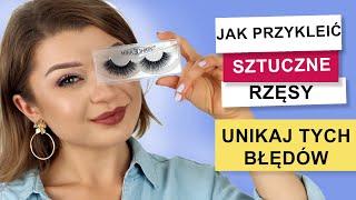 Jak przykleić sztuczne rzęsy? Jaki model rzęs wybrać? Najczęstsze błędy w aplikacji rzęs.