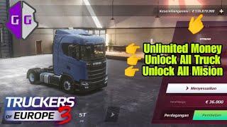 Truckers Of Europe 3 Mod Apk Unlimited Money - Game Guardian