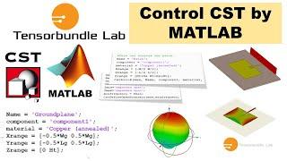 CST Tutorial Control CST by MATLAB-- 2.4 GHz Patch Antenna Simulation Example