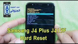 Samsung J4 Plus J415F Hard Reset - Factory Reset