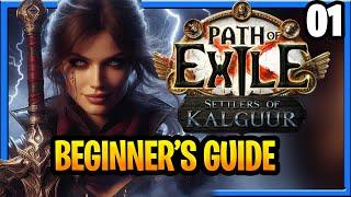 Path of Exile Settlers Of Kalguur League Starter Beginners Guide Melee Rogue Act 1 Part 1