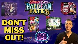 Do NOT Miss Out on These Pokémon Paldean Fates Deals and the PC Exclusive ETB