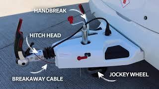 HITCHING AN ALKO 20043004 HITCH AND STABILIZER - How to guide