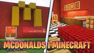 Bygger McDonalds i Minecraft