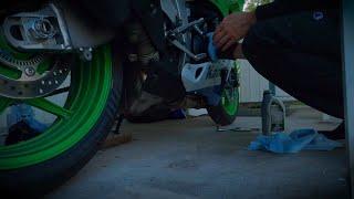 2024 Kawasaki Ninja ZX-6R First Service Oil Change