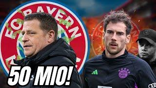 Bayern-PROBLEM bei 50-MIO-TRANSFER Mega-WENDUNG bei GORETZKA? BVB-WECHSEL fix