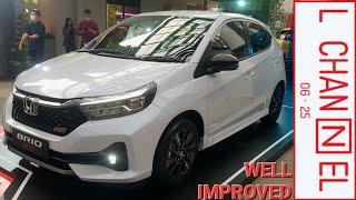 Spec Walkaround Honda Brio RS CVT DD1 Facelift 2023 - Indonesia