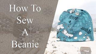 How to Sew Beanie  Tutorial  DIY  Sewing Pattern