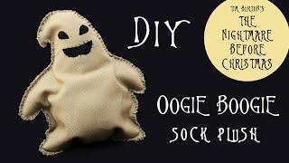 DIY Oogie Boogie Plush  THE NIGHTMARE BEFORE CHRISTMAS  with FREE Templates