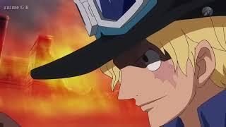 Hes my brother  Sabo saves Luffy from Admiral Fujitora and Marines in Dressrosa