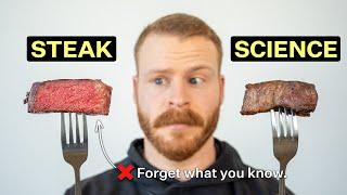 How to Cook a Perfect Steak at home according to science.