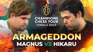 Magnus Carlsen vs. Hikaru Nakamuras EPIC Armageddon Chess Battle