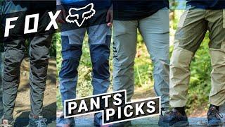 Fox Racing Mountain Bike Pants Compared - Defend Flexair and Ranger Series Riding Pants