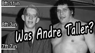Andre the Giant was Huge