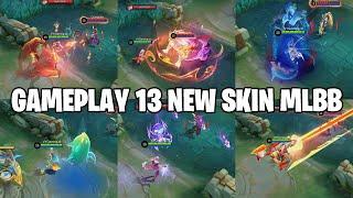 REVIEW 13 NEW SKIN - SOUL VESSEL AAMON&HANABI CREAT KADITA COLLECTOR LAYLA STARLIGHT GUSION MLBB