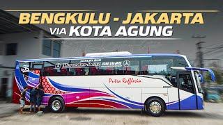 1 HARI 1 MALAM DI BUS INI SENYAMAN APA⁉️Trip Bengkulu - Jakarta with Putra Rafflesia