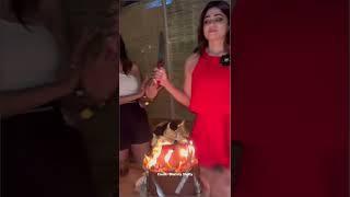 Shamita Shetty Flaunts Her Huge Figur In Red Dress At Birthday Party #shamitashetty #shilpashetty