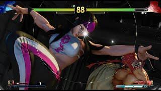 Street Fighter V Champion Edition - JURI BATTLE BAREFOOT mod