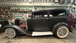 How To - Tuck n Roll Running Boards for a 32 Ford