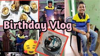 Birthday Vlog ll Surprise cake party ll Popat ho gya 