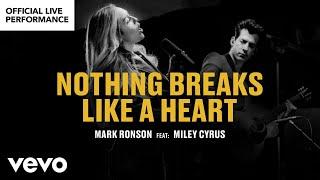 Mark Ronson ft. Miley Cyrus - “Nothing Breaks Like a Heart Official Performance  Vevo
