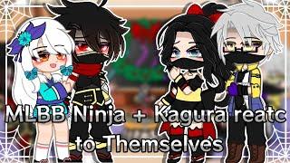 MLBB Ninja + Kagura reacts to Themselves •Gacha Cute•  12  MLBB  by with @Lyncx.11