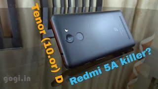 Tenor D 10.or D Unboxing in Hindi - This is NOT a Redmi 5A Killer but close enough