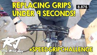 Replacing Grips In Under 9 Seconds #SPEEDGRIPCHALLENGE