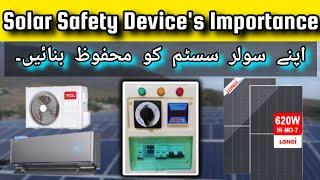 Solar Safety Devices Importance