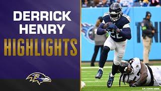 Derrick Henrys Top Career Plays  Baltimore Ravens