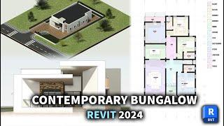 Contemporary Bungalow Full Course Revit Architecture Full Course