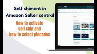 Self-shipmet in Amazon. How to enable self-shipment? How to update template and delivery charges?