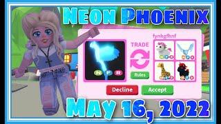 What People Trade for Neon Phoenix  May 2022  Adoptme Trading