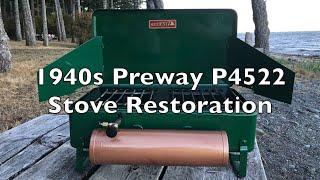 1940s Preway P4522 Stove Restoration
