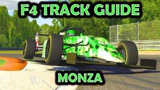 iRacing Track Guide Monza  Formula F4  W1 S4 2022  151.818