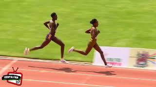 Faith Kipyegon FASTEST 1500m Ever in Africa  Olympics Trials 2024