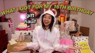 WHAT I GOT FOR MY 16TH BIRTHDAY  Vlogmas Day 13