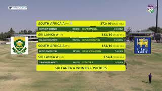 Live Cricket  South Africa A vs Sri Lanka A  1st Unofficial Test  Day 4